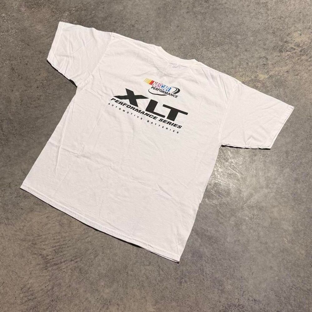 Nascar Men's White T-shirt - Picture 4 of 7